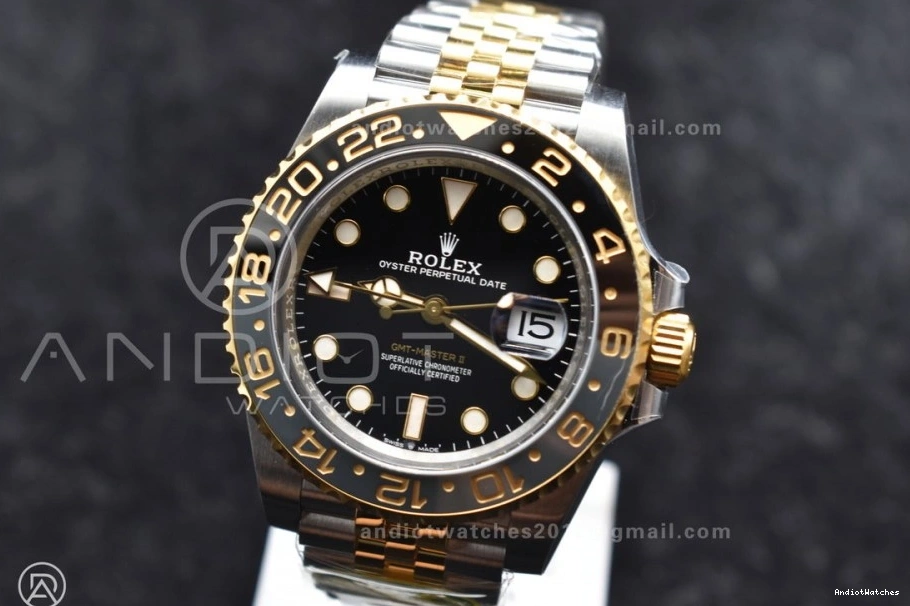 II Chic Jubilee GMT Bracelet CHS GRNR 859 Dial Clean on 126713 Master DD3285 1:1 Black Edition Best 0518